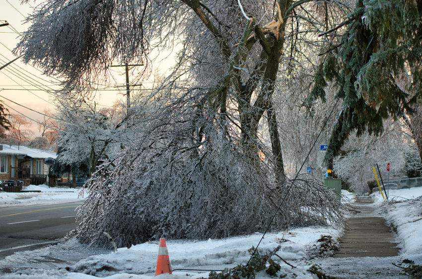 Power Outage due to severe winter storm